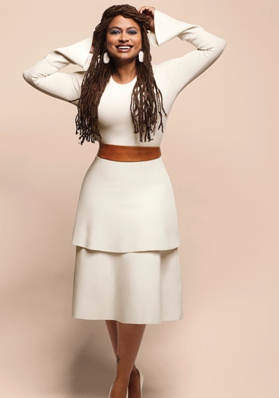 Get the Look: Cover Star Ava DuVernay’s Sophisticated Spring Frocks